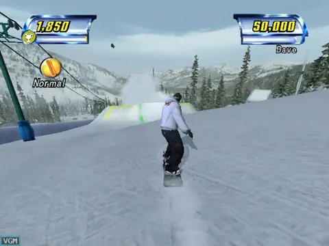 Captura de tela de Amped: Freestyle Snowboarding (3 de 3)
