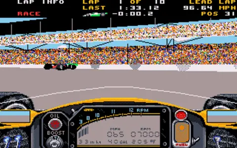 Captura de tela de Indianapolis 500: The Simulation (2 de 4)