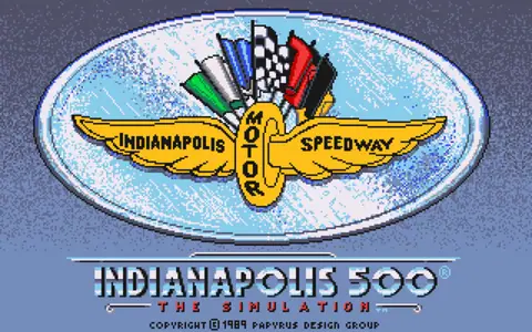 Captura de tela de Indianapolis 500: The Simulation (3 de 4)