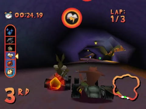 Captura de tela de Looney Tunes Racing (2 de 2)