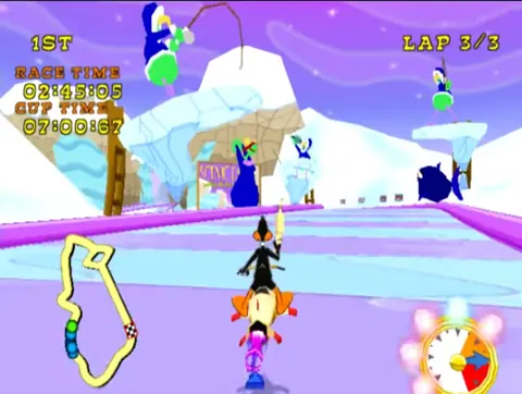 Captura de tela de Looney Tunes: Space Race (3 de 3)