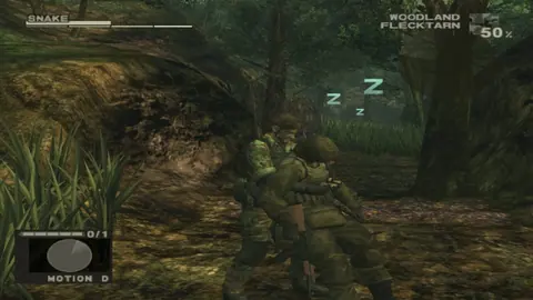 Captura de tela de Metal Gear Solid 3: Subsistence (3 de 3)
