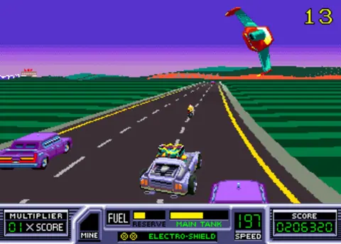 Captura de tela de RoadBlasters (3 de 4)