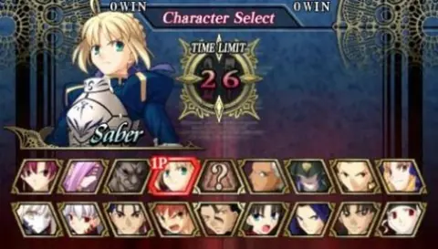 Captura de tela de Fate/unlimited codes (1 de 1)