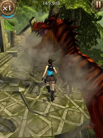 Captura de tela de Lara Croft: Relic Run (2 de 4)