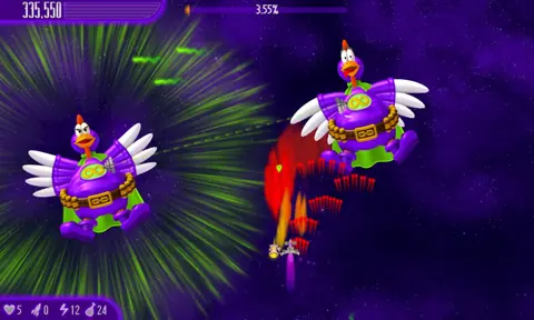 Captura de tela de Chicken Invaders 4 (1 de 4)