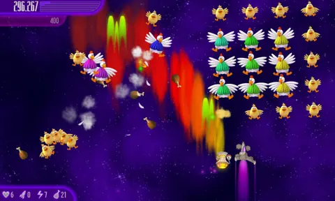 Captura de tela de Chicken Invaders 4 (2 de 4)