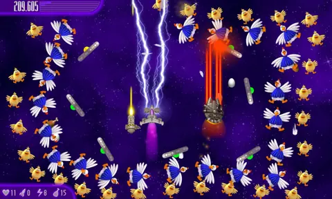 Captura de tela de Chicken Invaders 4 (4 de 4)