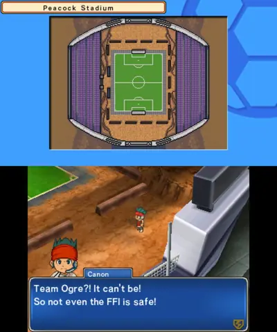 Captura de tela de Inazuma Eleven 3: Team Ogre Attacks! (3 de 4)