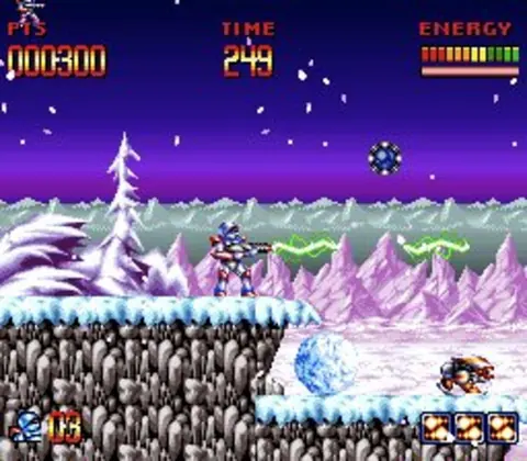 Captura de tela de Super Turrican (2 de 4)
