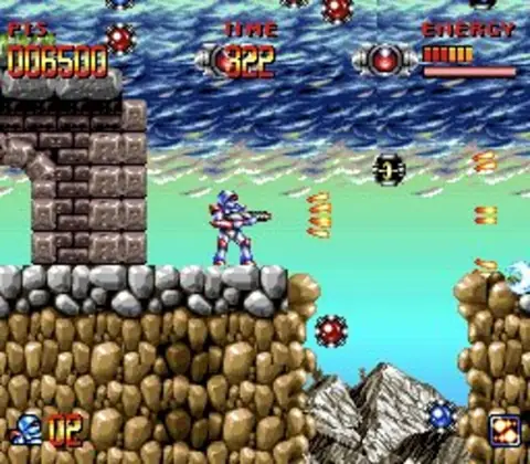 Captura de tela de Super Turrican (1 de 4)