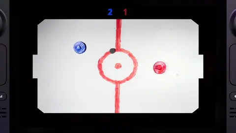 Captura de tela de Mini AirHockey (1 de 4)