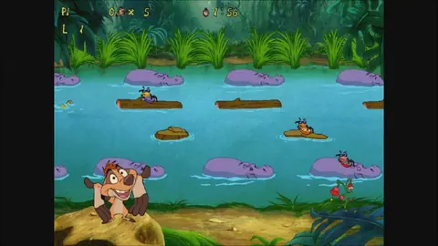 Captura de tela de Disney's Timon & Pumbaa's Jungle Games (3 de 4)