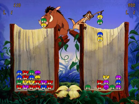 Captura de tela de Disney's Timon & Pumbaa's Jungle Games (2 de 4)