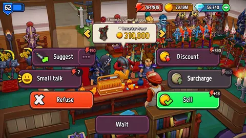 Captura de tela de Shop Titans (2 de 4)