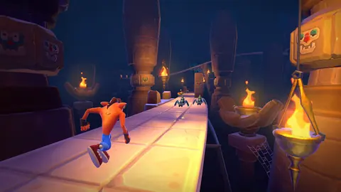 Captura de tela de Crash Bandicoot: On the Run! (3 de 3)
