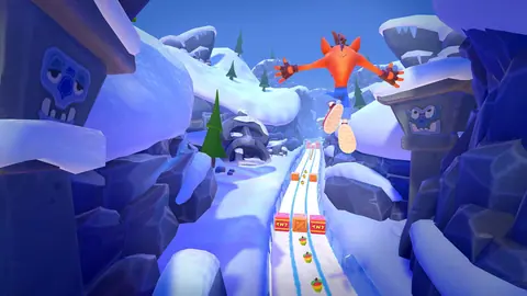 Captura de tela de Crash Bandicoot: On the Run! (2 de 3)