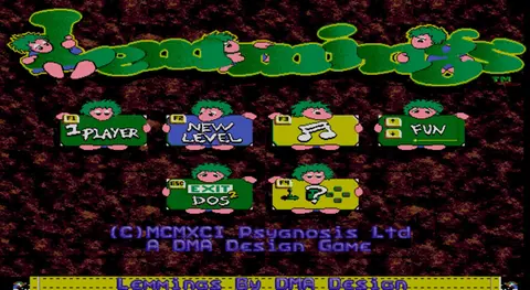 Captura de tela de Lemmings (1 de 4)