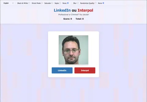 Captura de tela de LinkedIn or Interpol (1 de 1)