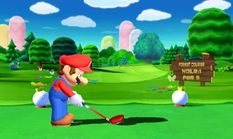 Captura de tela de Mario Golf: World Tour (2 de 4)