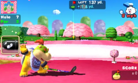Captura de tela de Mario Golf: World Tour (1 de 4)