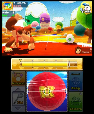 Captura de tela de Mario Golf: World Tour (4 de 4)