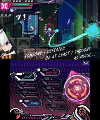 Captura de tela de Azure Striker Gunvolt 2 (3 de 4)