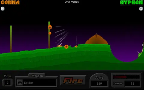 Captura de tela de Pocket Tanks (2 de 4)