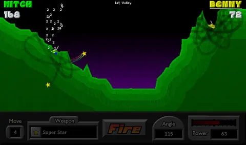 Captura de tela de Pocket Tanks (4 de 4)
