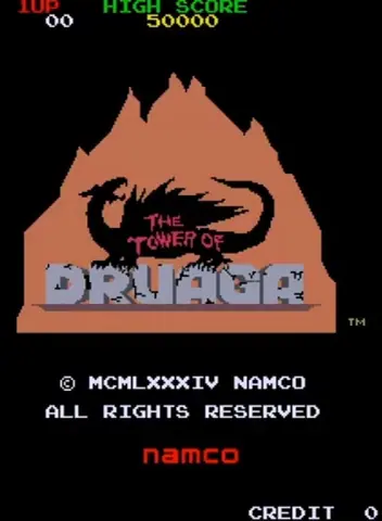 Captura de tela de The Tower of Druaga (1 de 2)