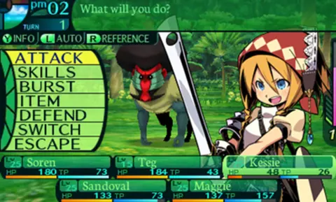 Captura de tela de Etrian Odyssey IV: Legends of the Titan (1 de 4)