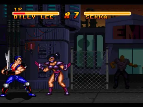 Captura de tela de Double Dragon V: The Shadow Falls (2 de 4)