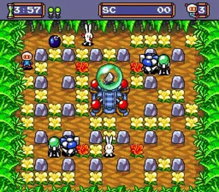 Captura de tela de Mega Bomberman (1 de 2)