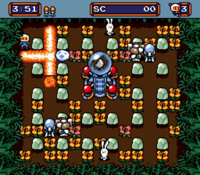 Captura de tela de Mega Bomberman (2 de 2)