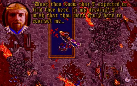 Captura de tela de Ultima VII: Part Two - Serpent Isle (2 de 3)