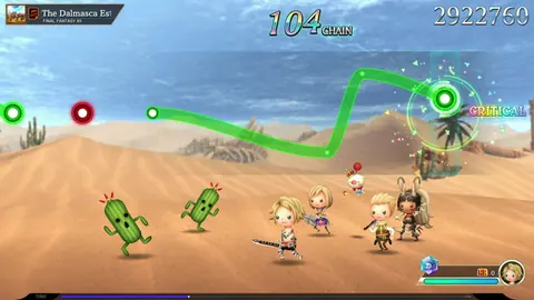 Captura de tela de Theatrhythm Final Bar Line (3 de 4)