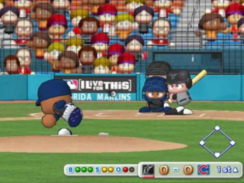 Captura de tela de MLB Power Pros 2008 (1 de 1)