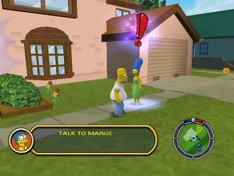 Captura de tela de The Simpsons: Hit & Run (1 de 4)