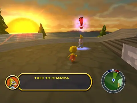 Captura de tela de The Simpsons: Hit & Run (4 de 4)