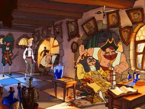 Captura de tela de The Curse of Monkey Island (2 de 4)