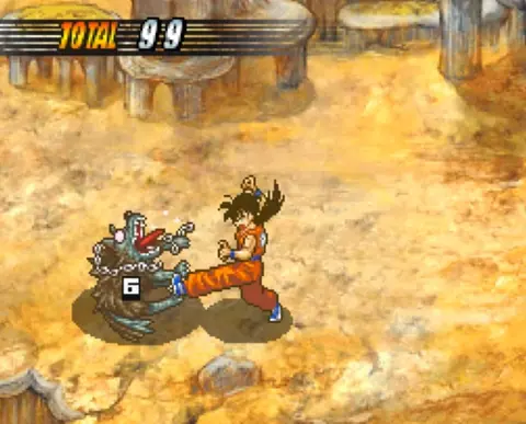 Captura de tela de Dragon Ball Z: Attack of the Saiyans (2 de 4)