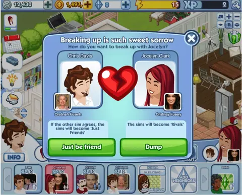 Captura de tela de The Sims Social (4 de 4)