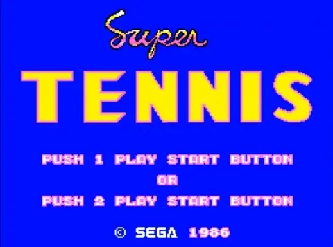 Captura de tela de Super Tennis (2 de 4)