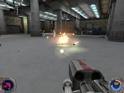 Captura de tela de Star Wars: Jedi Knight II - Jedi Outcast (1 de 4)