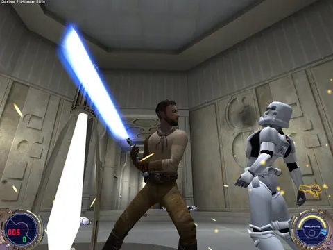 Captura de tela de Star Wars: Jedi Knight II - Jedi Outcast (3 de 4)