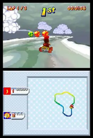 Captura de tela de Diddy Kong Racing DS (3 de 4)