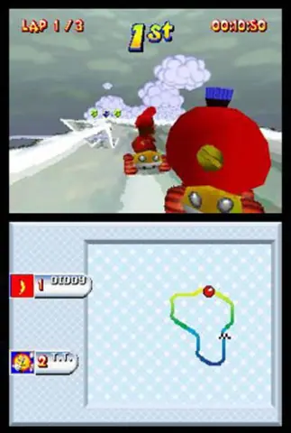 Captura de tela de Diddy Kong Racing DS (2 de 4)