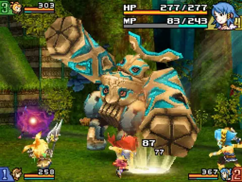 Captura de tela de Final Fantasy: Crystal Chronicles - Echoes of Time (3 de 4)