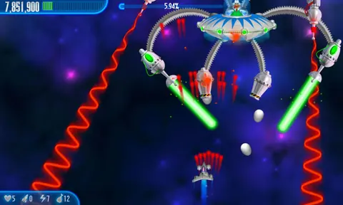 Captura de tela de Chicken Invaders 3: Revenge of the Yolk (3 de 4)