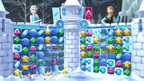 Captura de tela de Frozen Free Fall: Snowball Fight (1 de 4)